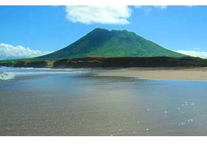 Zeelandia Beach, favored nesting site for sea turtles